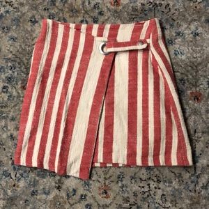 Striped Mini Skirt - Free People